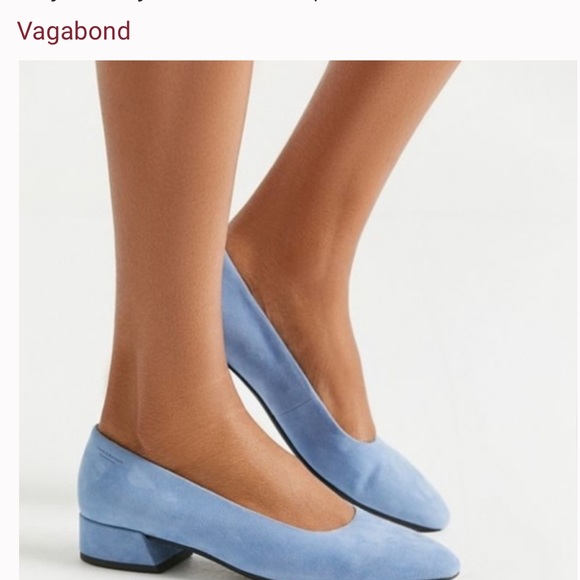 Vagabond Shoes - Vagabond NWT Joyce Sky Blue Heels 38 Suede